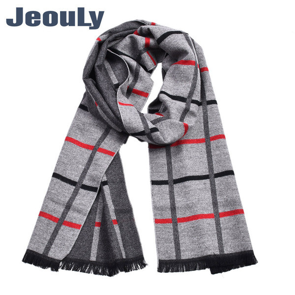 Kockás férfi alkalmi sál