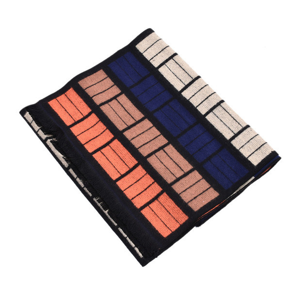 Színes férfi téli sál