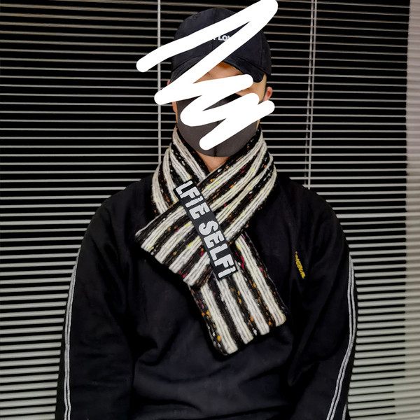 Új modell téli férfi sál három színben