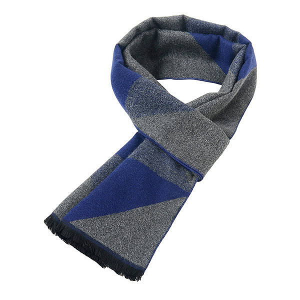 Férfi téli gyapjú sál