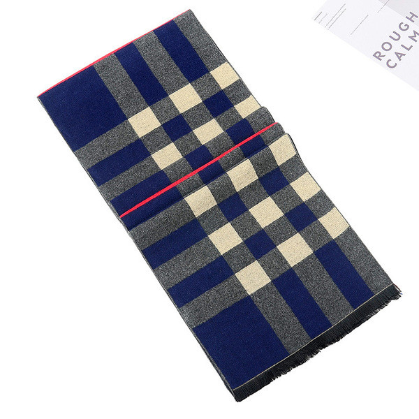 Férfi kockás sál - hosszú modell