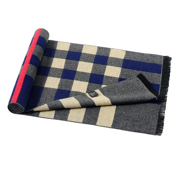 Férfi kockás sál - hosszú modell