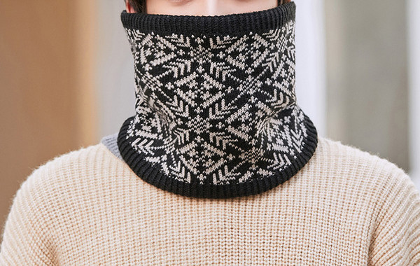 Alkalmi férfi sál meleg béléssel