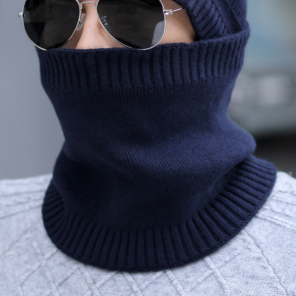 Modern férfi sál sima modell