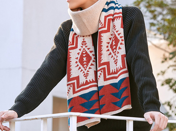 Alkalmi férfi sál-három színben