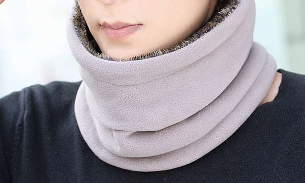 Új modell férfi sál meleg béléssel