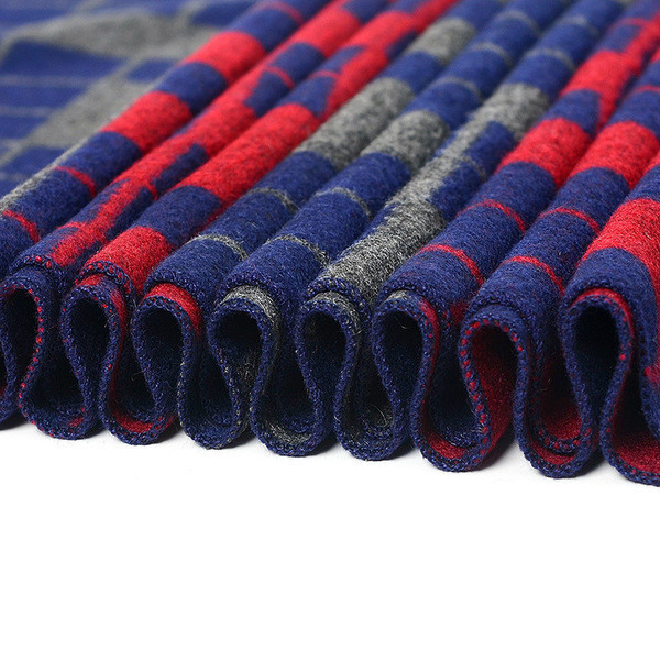 Új modell téli férfi sál színes nyomattal