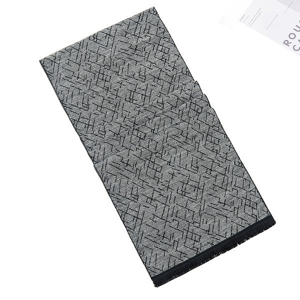 Szürke színű férfi téli sál