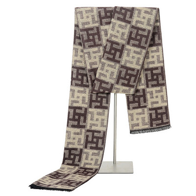 Alkalmi férfi sál, színes mintával férfiaknak