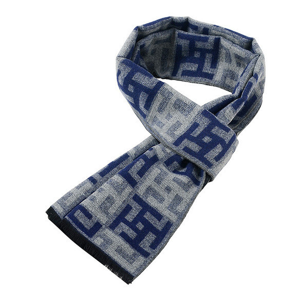 Alkalmi férfi sál, színes mintával férfiaknak