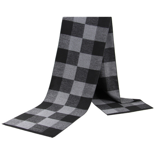 Alkalmi férfi kockás sál négy színben, férfiaknak is megfelelő