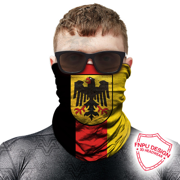 Légáteresztő, arcra alkalmas férfi sál