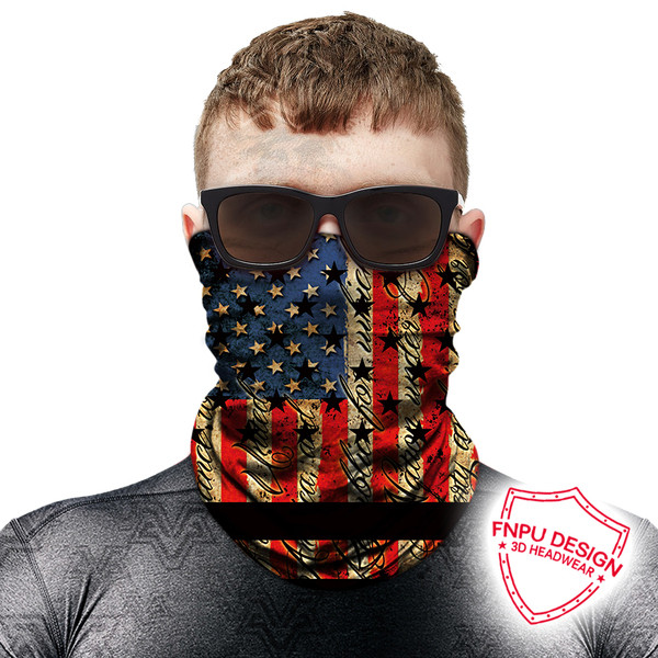 Légáteresztő, arcra alkalmas férfi sál