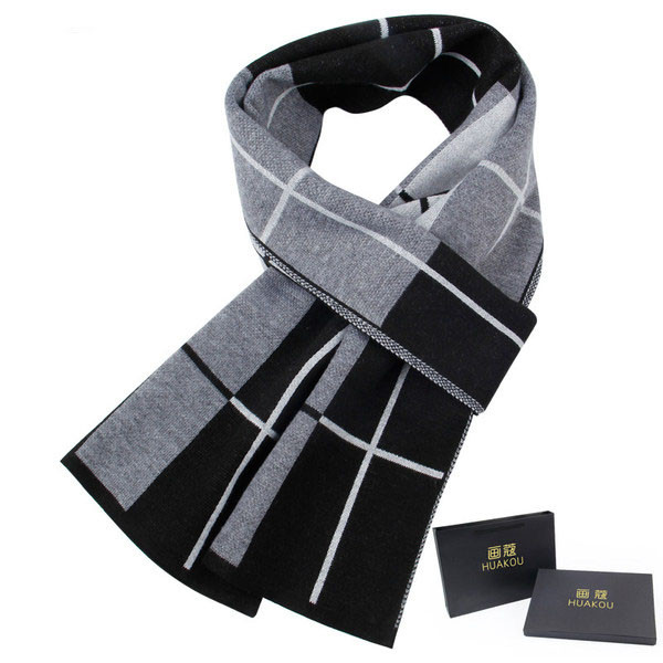 Alkalmi férfi kockás sál-több modell