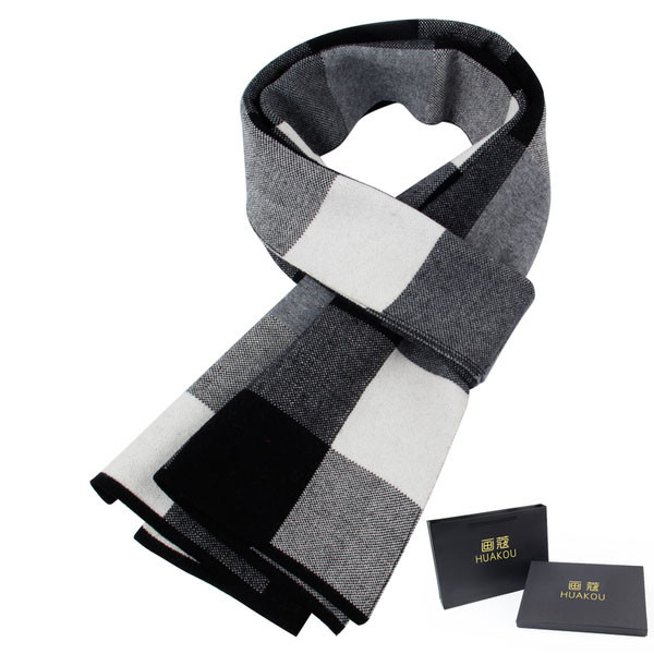 Alkalmi férfi kockás sál-több modell