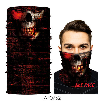 Új modell férfi sál, motorháztető és arcot fedő maszk