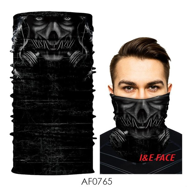 Új modell férfi sál, motorháztető és arcot fedő maszk