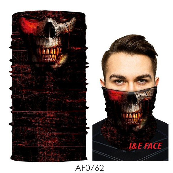 Új modell férfi sál, motorháztető és arcot fedő maszk