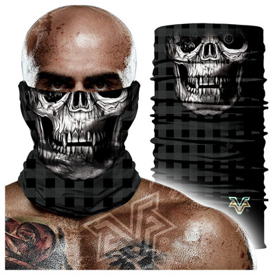 Csont típusú motoros maszk - alkalmas férfiak és nők számára