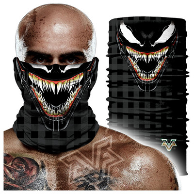 Csont típusú motoros maszk - alkalmas férfiak és nők számára