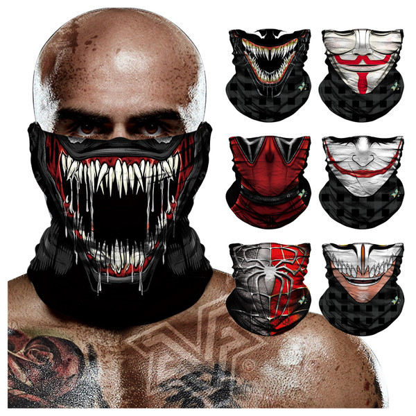 Csont típusú motoros maszk - alkalmas férfiak és nők számára