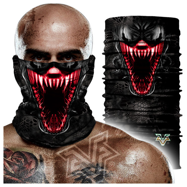 Férfi motorháztetős maszk kerékpárosok számára