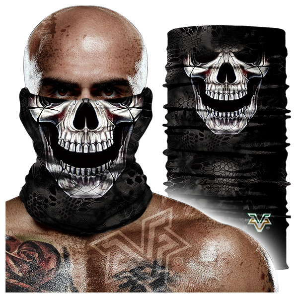 Arcra alkalmas, színes férfi sál