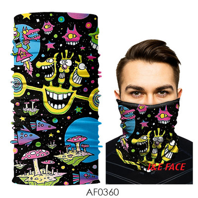 Színes férfi motorháztető típusú sál