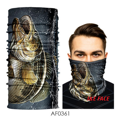 Férfi motorháztetős maszk különböző mintákkal - véd a naptól és egyéb külső hatásoktól