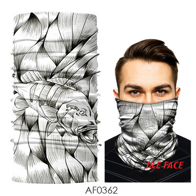 Férfi motorháztetős maszk különböző mintákkal - véd a naptól és egyéb külső hatásoktól