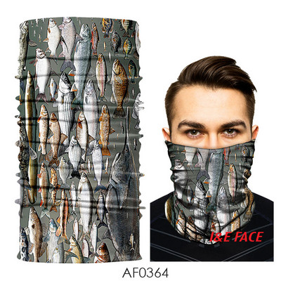 Férfi motorháztetős maszk különböző mintákkal - véd a naptól és egyéb külső hatásoktól