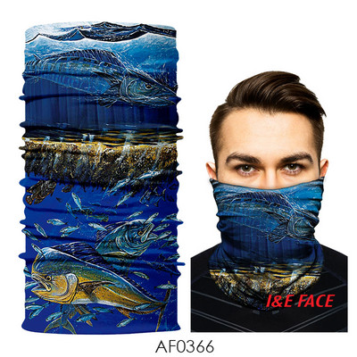 Férfi motorháztetős maszk különböző mintákkal - véd a naptól és egyéb külső hatásoktól