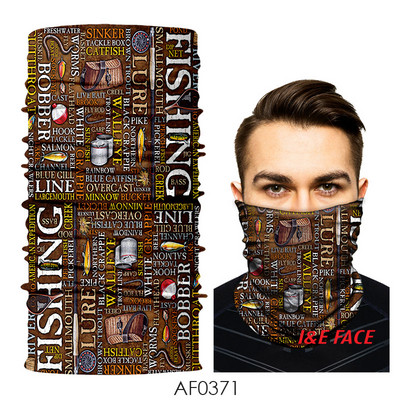 Férfi motorháztetős maszk különböző mintákkal - véd a naptól és egyéb külső hatásoktól