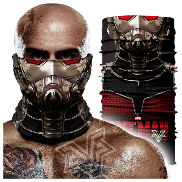 Arcra alkalmas, színes férfi sál