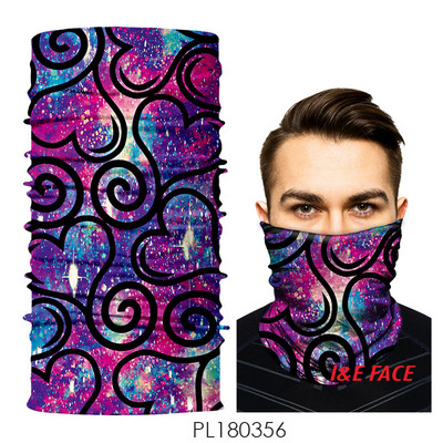 Mitmevärviline kapoti mask - meestele ja naistele