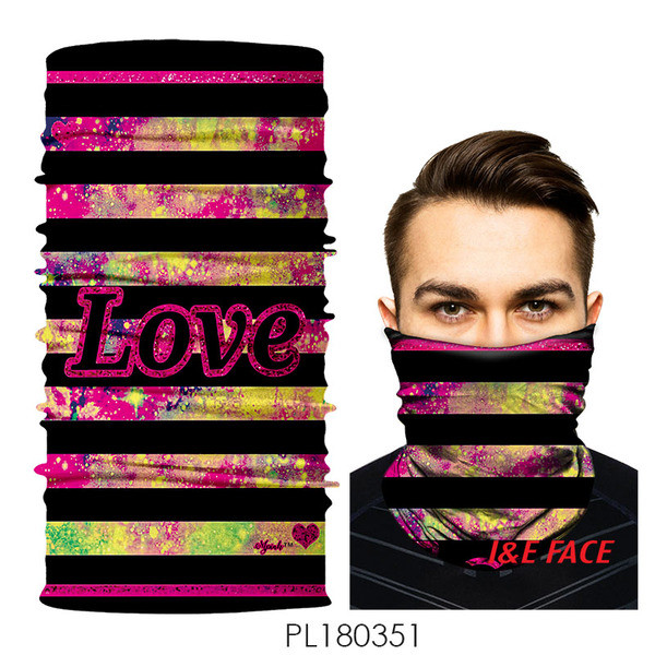 Többszínű motorháztetős maszk - férfiaknak és nőknek