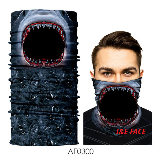 Új modell férfi sál, maszk típusú, sok alkalmazással - különböző mintákkal