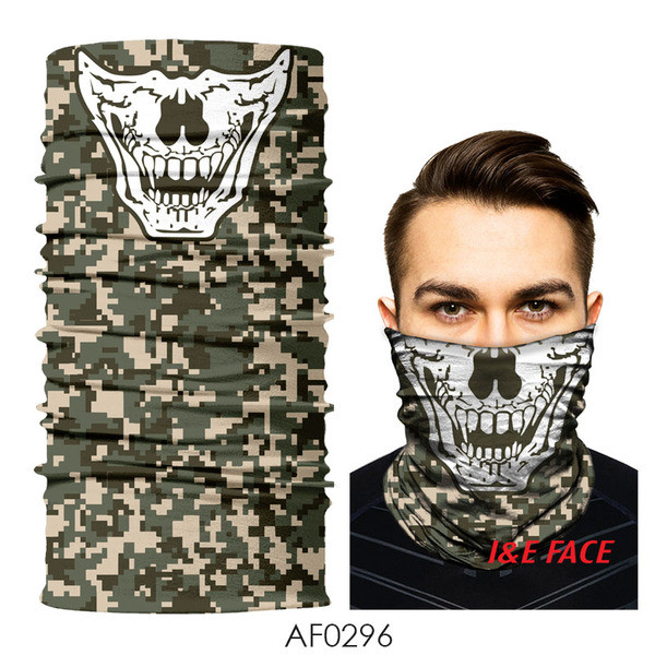 Új modell férfi sál, maszk típusú, sok alkalmazással - különböző mintákkal