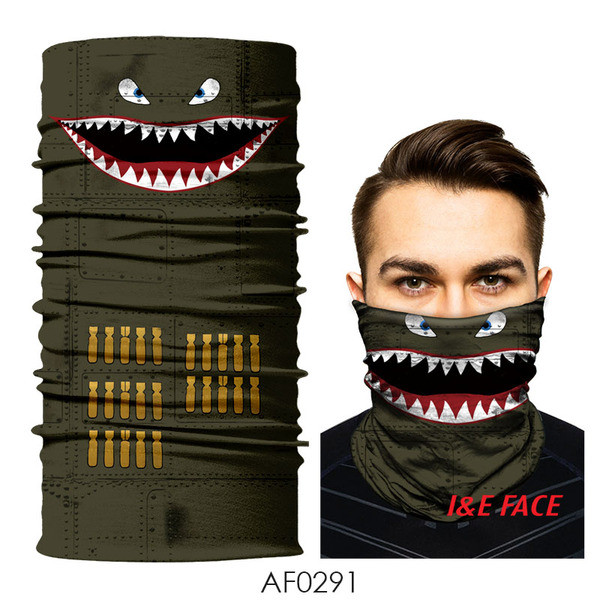 Új modell férfi sál, maszk típusú, sok alkalmazással - különböző mintákkal