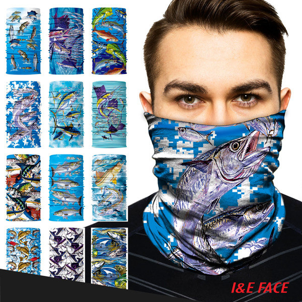 Színes férfi maszk típusú motorháztető tengeri állatok alkalmazásaival