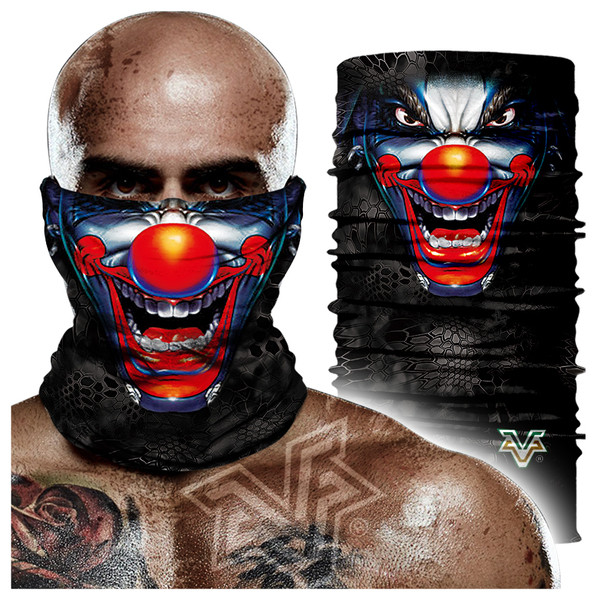 Arcra alkalmas, színes rátéttel ellátott férfi sál