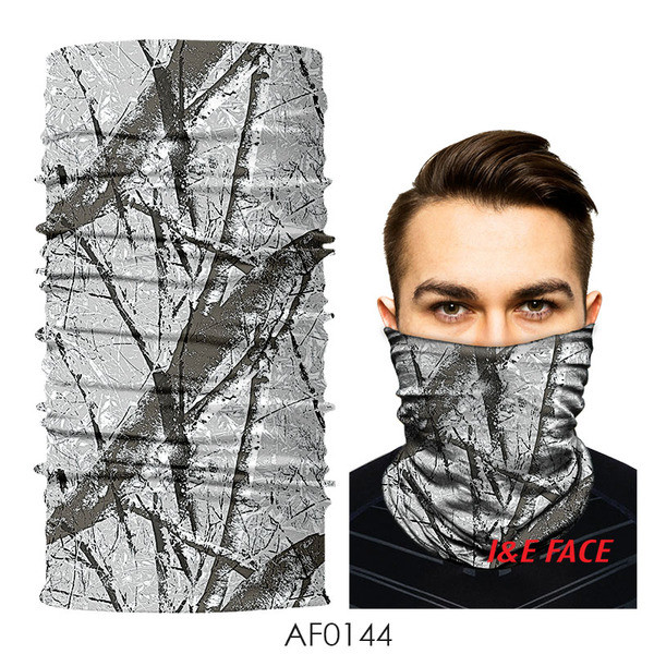 Varrat nélküli férfi sál vagy motorháztető terepszínű alkalmazásokkal - véd a naptól és más külső hatásoktól