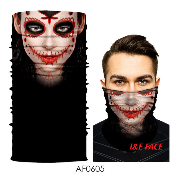 Szélálló, színes férfi sál