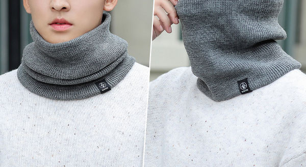 Alkalmi férfi sál emblémával - több színben