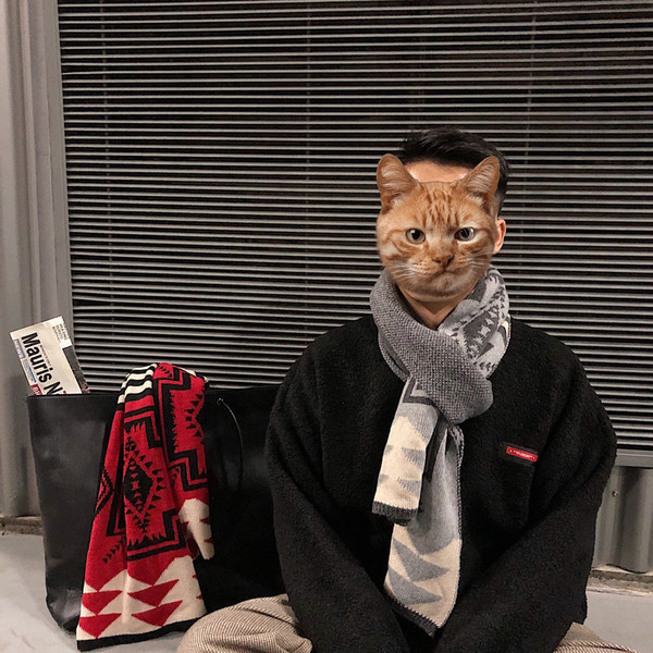 Férfi téli sál több színben