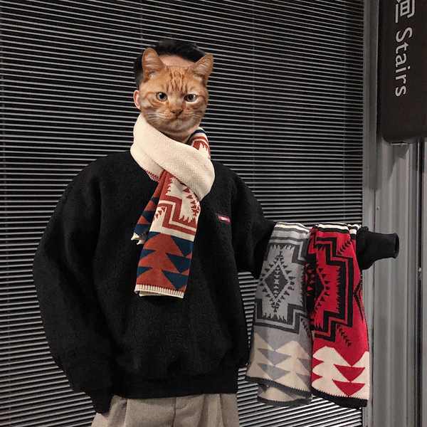 Férfi téli sál több színben