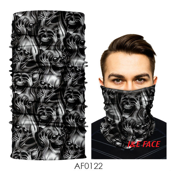 Arcra alkalmas színes férfi sál