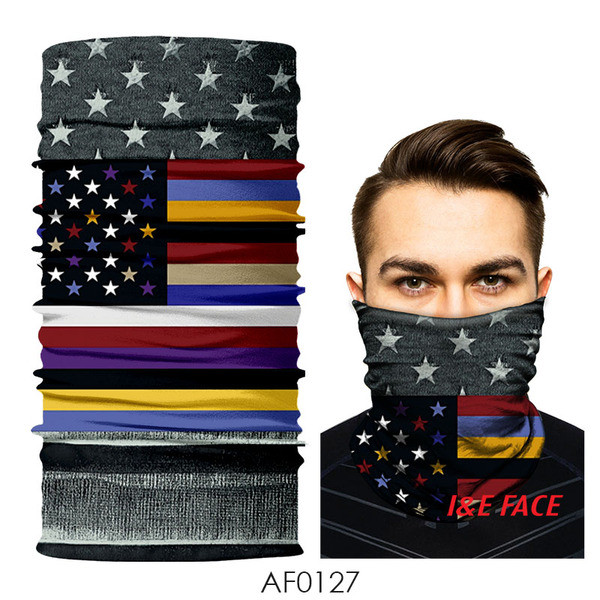 Arcra alkalmas színes férfi sál