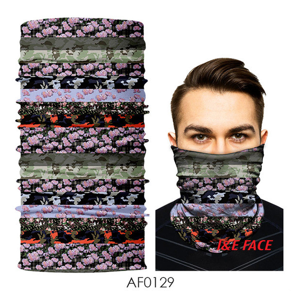 Arcra alkalmas színes férfi sál