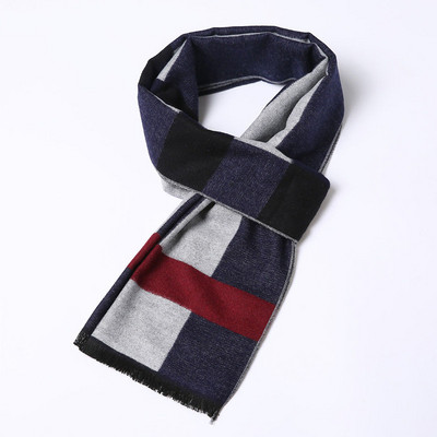 Divatos férfi színű, bojtos sál